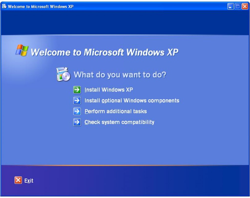 Step By Step Instructions Re Installing Windows Xp And