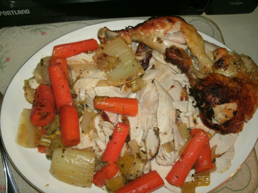 Oven Roasted Chicken with Vegetables