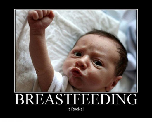 Breastfeeding a Newborn is not as easy as it looks but done correctly will end up with a happy baby!