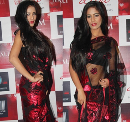 Poonam Pandey in Saree