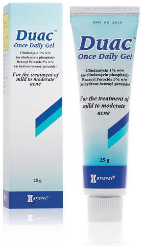 Duac gel for Acne (A gel that I still use today)