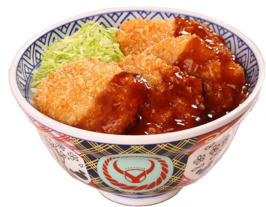 Pork tonkatsu donburi