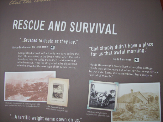It took a massive effort to go through that debris, that limestone is like breathing chalk.