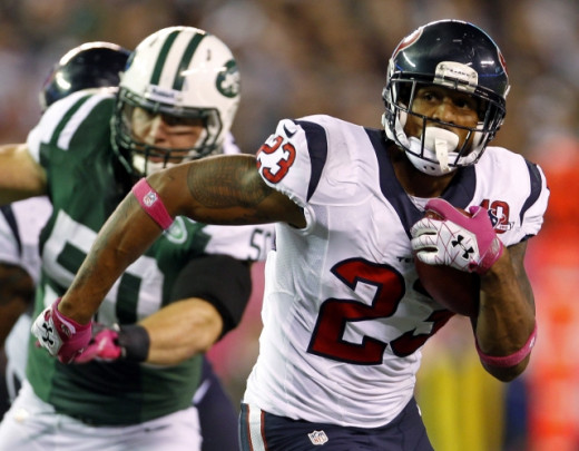 Arian Foster of the Houston Texans