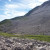 Biking Through the Frank Slide - South of Highway