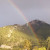 Rainbow - Backside of Turtle Mountain - from my yard.