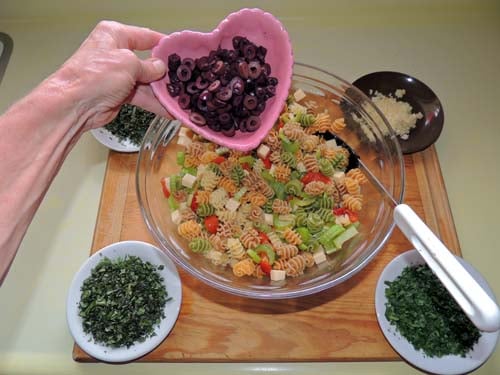 add olives
