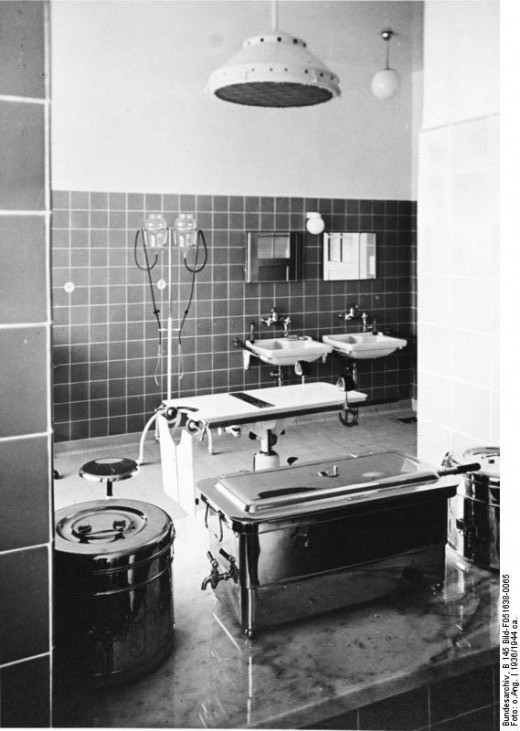Examine room in Lebensborn house 1939