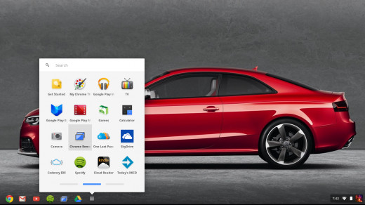 On your Chromebook, select the Apps Icon and Click the Chrome Remote Desktop icon. If you are not on a Chromebook, open Chrome and select the Chrome Remote Desktop icon.