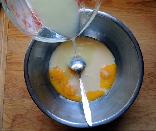 lime juice to bowl