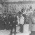 This picture includes both German and Jewish police guard an entrance to the Łódź Ghetto. This picture includes both German and Jewish police guard an entrance to the Łódź Ghetto.