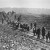 From the Sabac Internment Camp, September 1941. German soldiers alongside Ustasa collaborators, lead a column of Serbs to the Sabac internment camp during anti-partisan "cleansing" operations. From the Macva region. From the Sabac Internment Camp, September 1941. German soldiers alongside Ustasa collaborators, lead a column of Serbs to the Sabac internment camp during anti-partisan "cleansing" operations. From the Macva region.