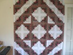 How to Quilt - Log Cabin Star Quilt Pattern