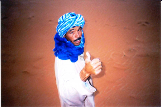This man's ready for Moroccan tajine. Are you?