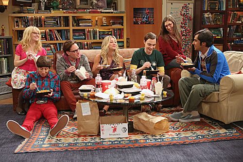 The opening of the show as of season 6 with the addition of Bernadette and Amy.