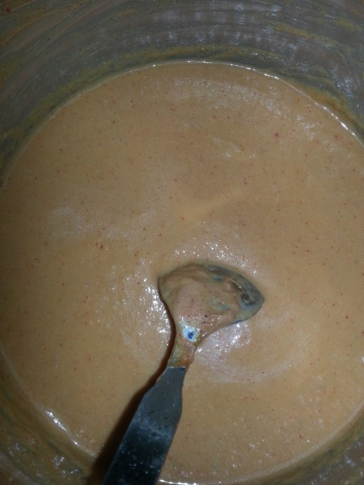 Put the blended mixture in the marinated container and mix well