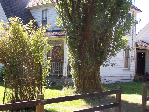 The original farmhouse