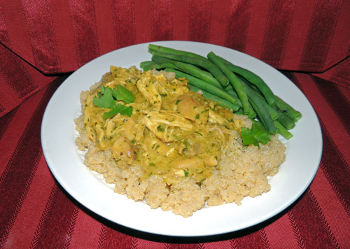 Serve on a bed of Quinoa, add some green beans and you got a solid square!
