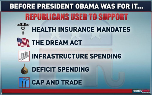 Republican ideas they hoped President Obama didn't try.