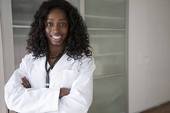 proud female doctor