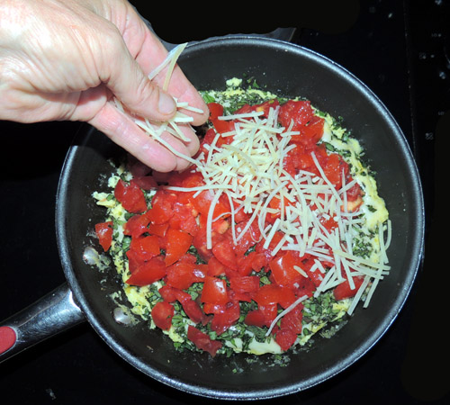 sprinkle parmesan