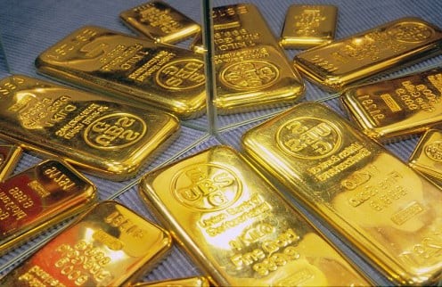 Branded gold bars like these from UBS are generally easier to sell at a fair price.