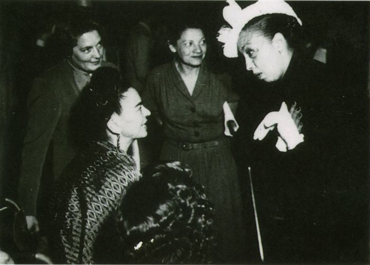 Josephine Baker and Frida Kahlo