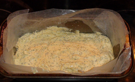 The finished batter. Ready to bake!