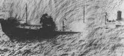 Gulfamerica actually sank on April 16th after being torpedoed on the 11th.