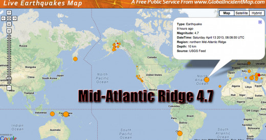  Large earthquakes in the Mid-Atlantic Ridge is not a good for sign for our planet,  tectonic plate movement in this area could create movement all over the globe.