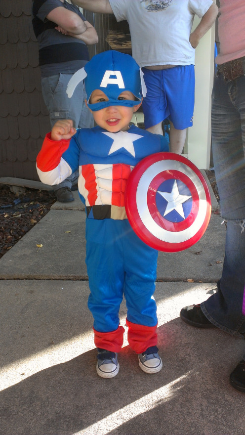Captain America to the rescue!