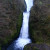White water of Bridal Veil Falls filling the pool and river below. White water of Bridal Veil Falls filling the pool and river below.