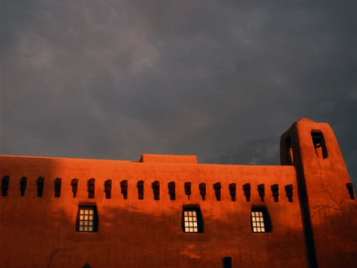 New Mexico Museum of Art, side view