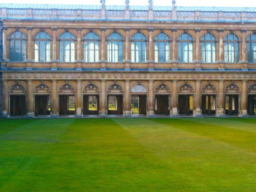 Inside of a college. Photo by Flysky