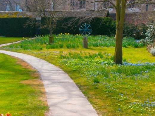Spring in Sidney Sussex College. Photo by Flysky