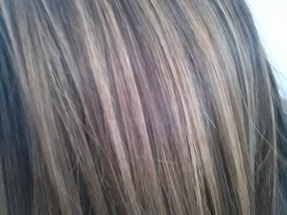 How to Put Blonde Streaks and Highlights in Brown Hair at ...