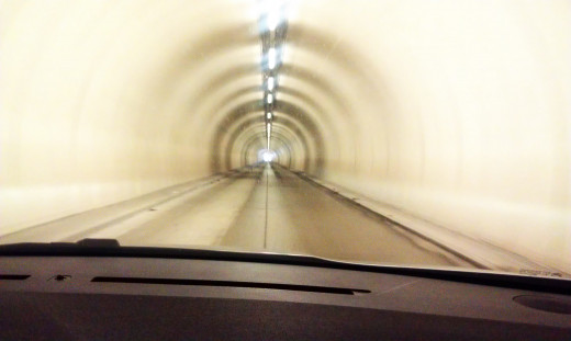 nothing compares with a 30 minute ride in a tunnel