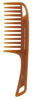 The Cricket Ultra Hair Detangler Comb is a great example of a wide-tooth comb that can be used to detangle hair with minimal damage. 