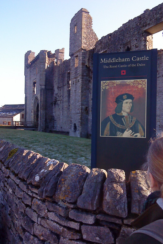 Middleham, King Richard III's castle.