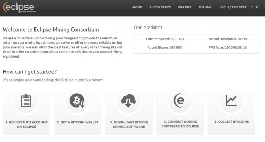 Eclipse Mining Consortium is one of the many great Bitcoin mining pools available to join.