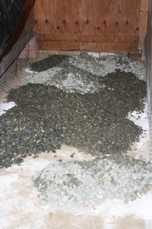 Crushed Stone Piles