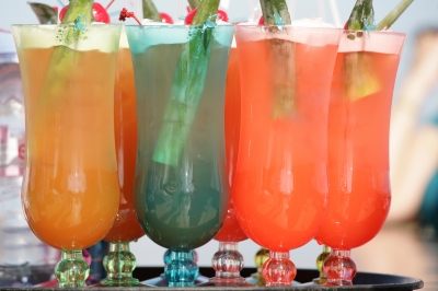 Cold summer cocktails