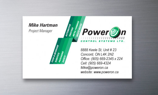New business card.