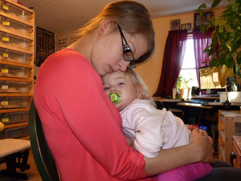 It's an everyday struggle, but she makes it worth while. 