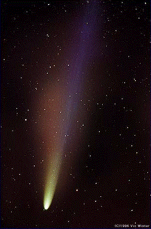 COMETS FROM SPACE..
