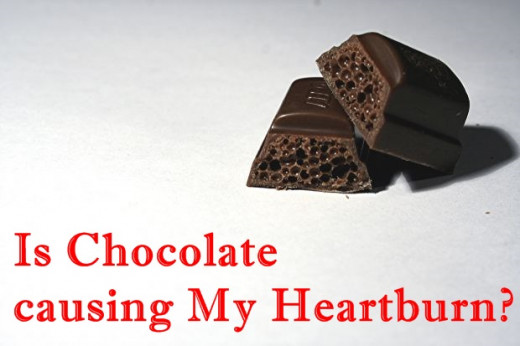 Learn why & how chocolate causes heartburn.