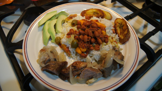 The finished plate