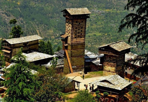 Old Houses in Manali