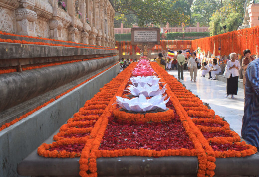 Bodhgaya: It is believed the Buddha had walked through this place.