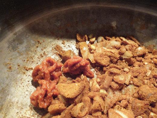 I love sun-dried tomato paste. It comes in a tube so the perfect amount is always on hand.